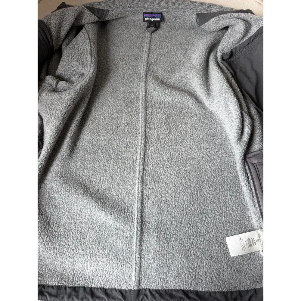 Patagonia Better Sweater Shirt Jacket Mens M Gray Fleece STY25840 FA19 outdoors